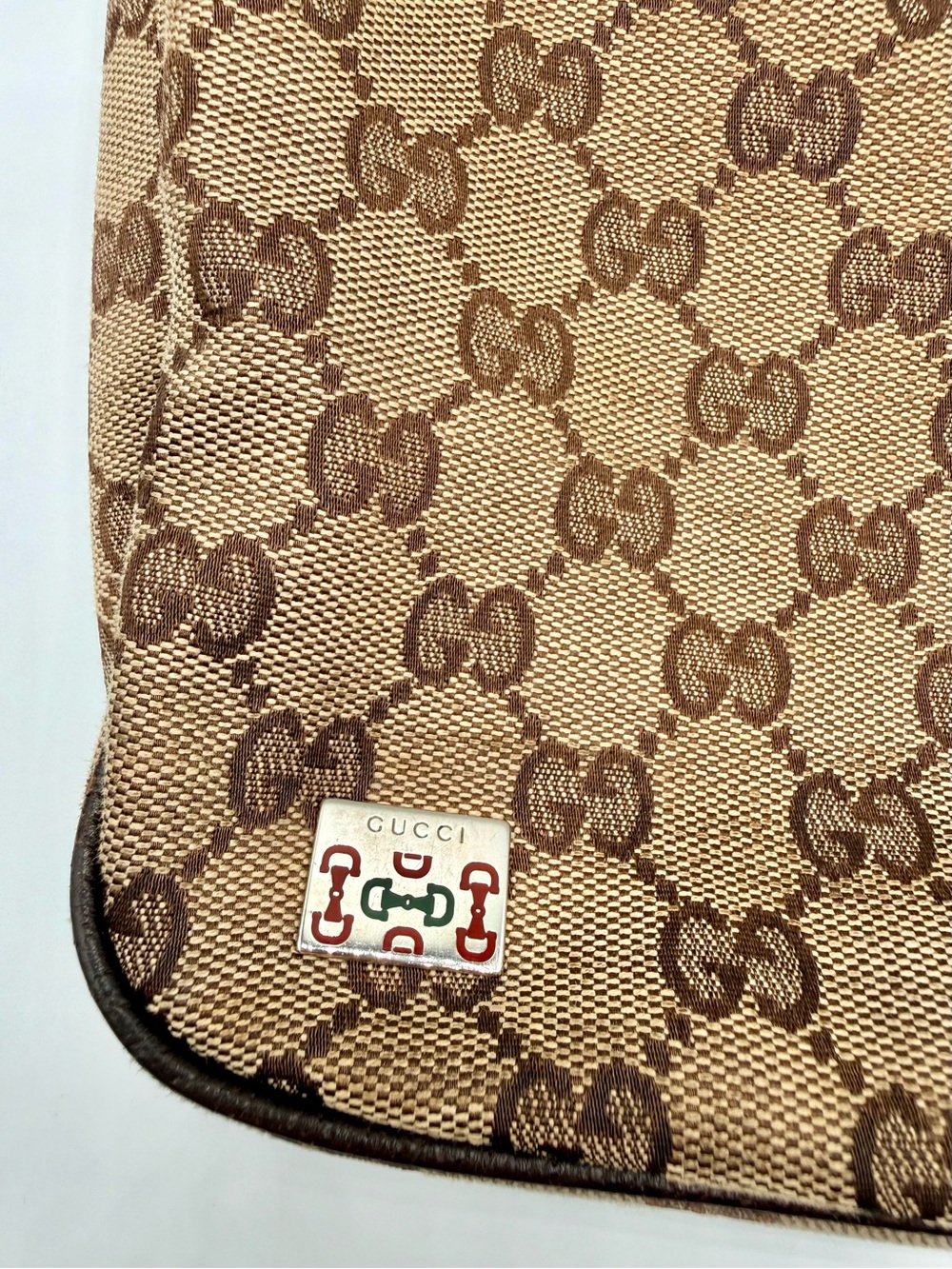 Gucci GG Sherry Line canvas mini hobo shoulder bag - Picture 3 of 12